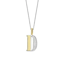 Initial Necklace Golden