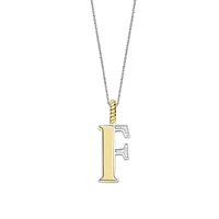 Initial Necklace Golden