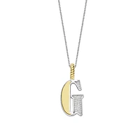 Initial Necklace Golden