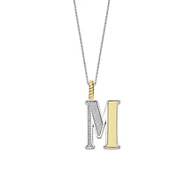 Initial Necklace Golden