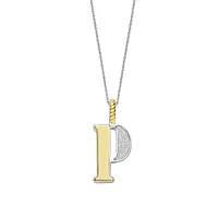 Initial Necklace Golden