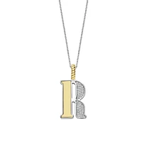 Initial Necklace Golden