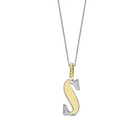 Initial Necklace Golden