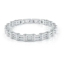 Bike Link Steel Bracelet