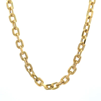 French Cable Chain 6.5MM Hollow Link