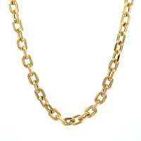French Cable Chain 6.5MM Hollow Link