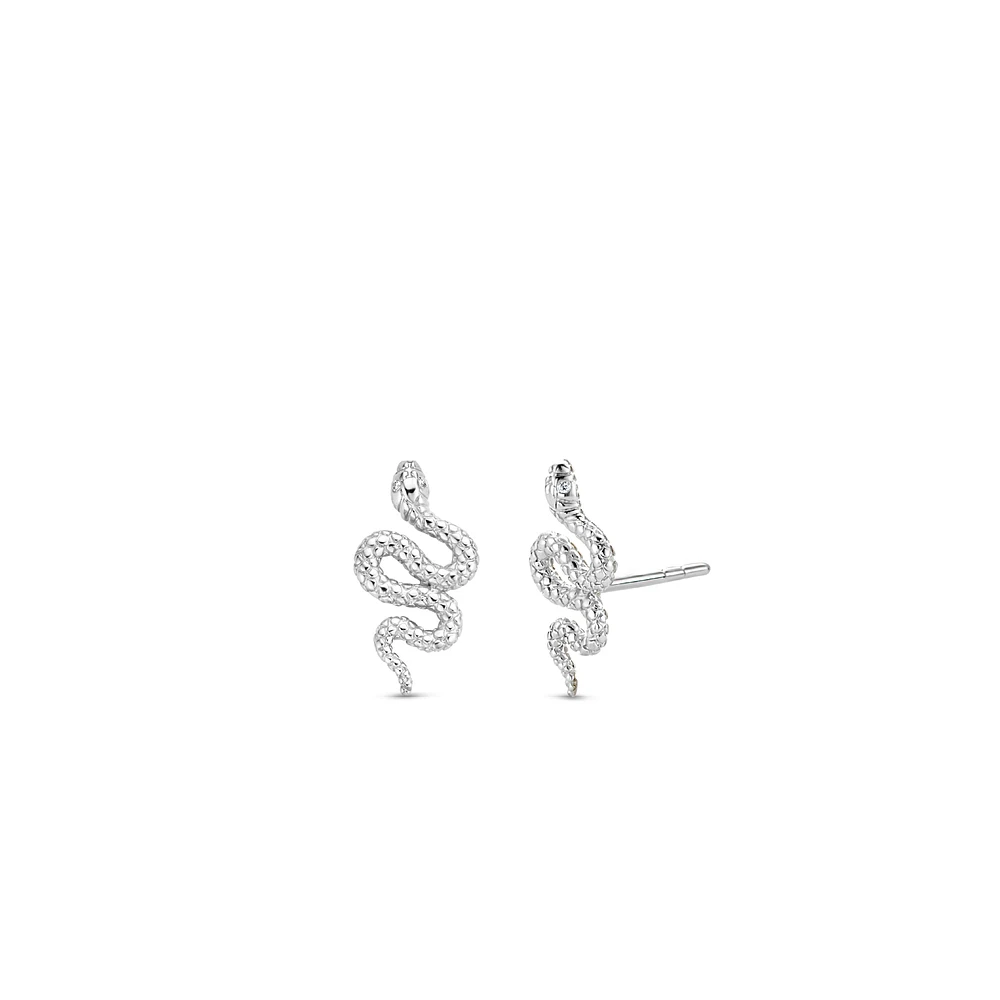 Enchanting Snake Stud Earrings