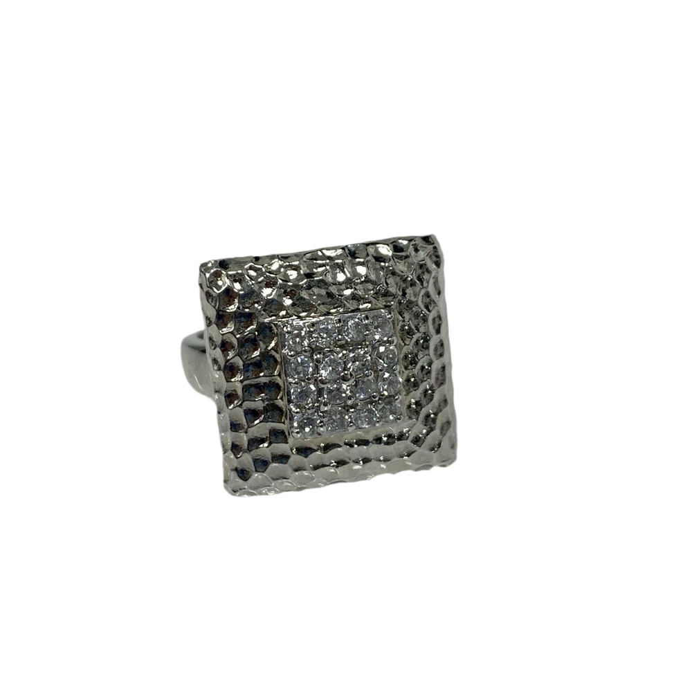 Hammered Silver Ring