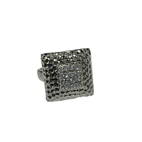 Hammered Silver Ring