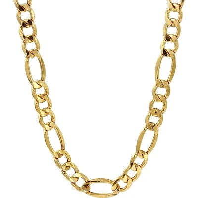 Figaro Solid 9.5mm Link Chain