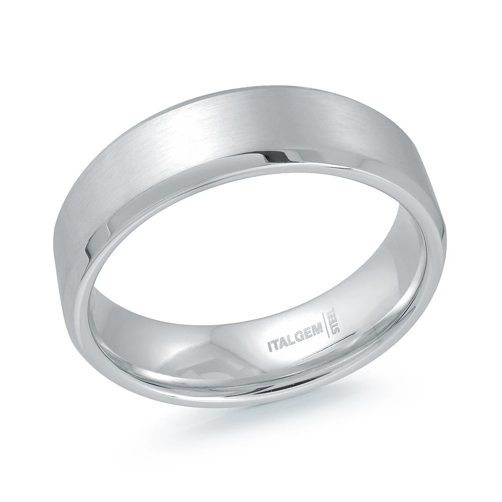 6.5mm Beveled Edge Steel Ring