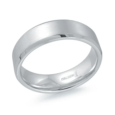 6.5mm Beveled Edge Steel Ring