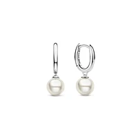 Cosmic Pearl Dangle Earrings