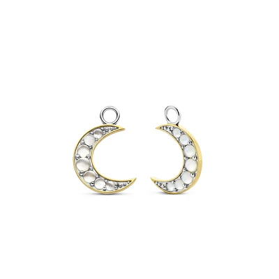 Serene Moon Ear Charms