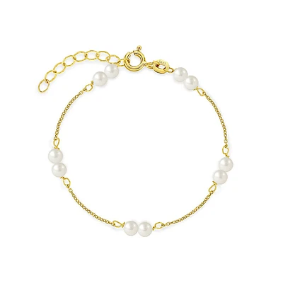 Kids Double Pearl Bracelet