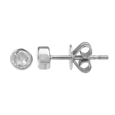 .36ct Diamond White Gold Stud Earrings