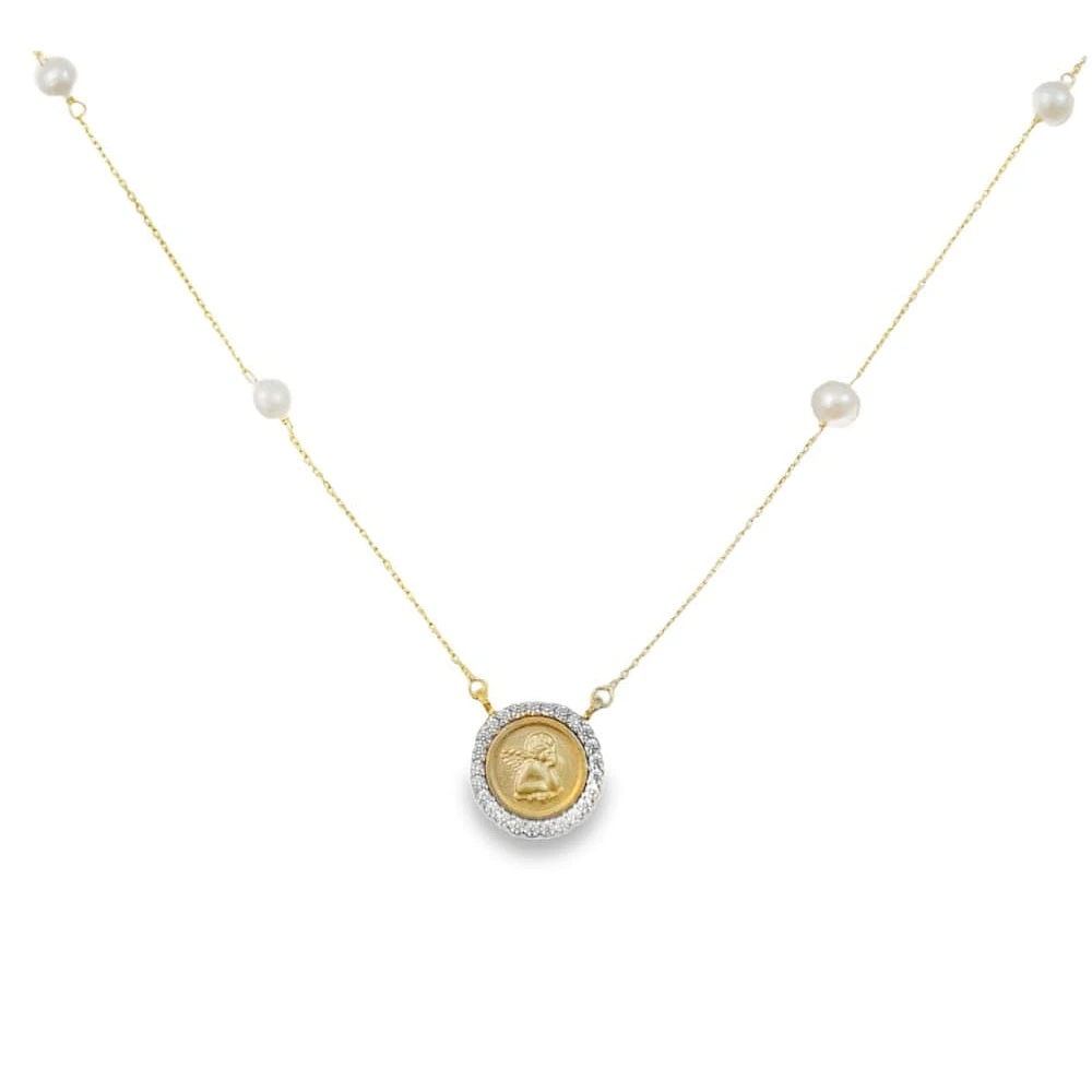 Angelito Pearl Chain Necklace