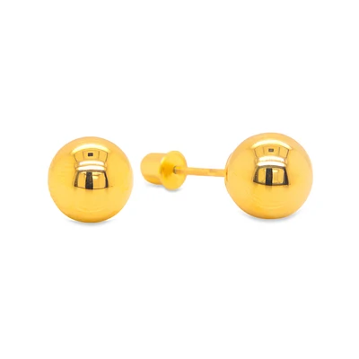 Basic Ball 6MM Stud Earrings