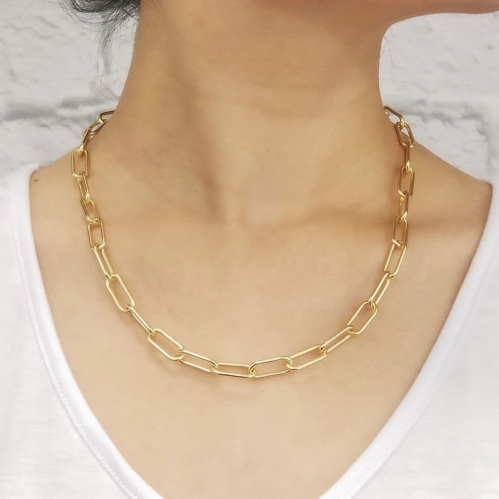 Paperclip Large Link Multi-way Chain