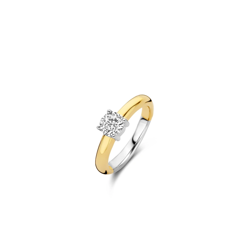 Zirconia Solitaire Small Ring