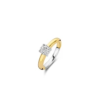 Zirconia Solitaire Small Ring