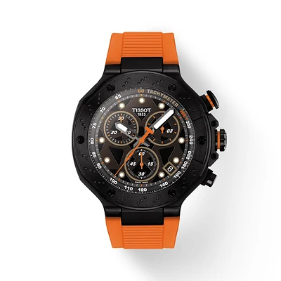 T-Race Orange/Black 45MM Watch