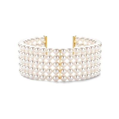 Audrey Pearl Choker Necklace