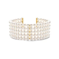 Audrey Pearl Choker Necklace