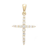 .25ct Diamond Cross 22MM Pendant
