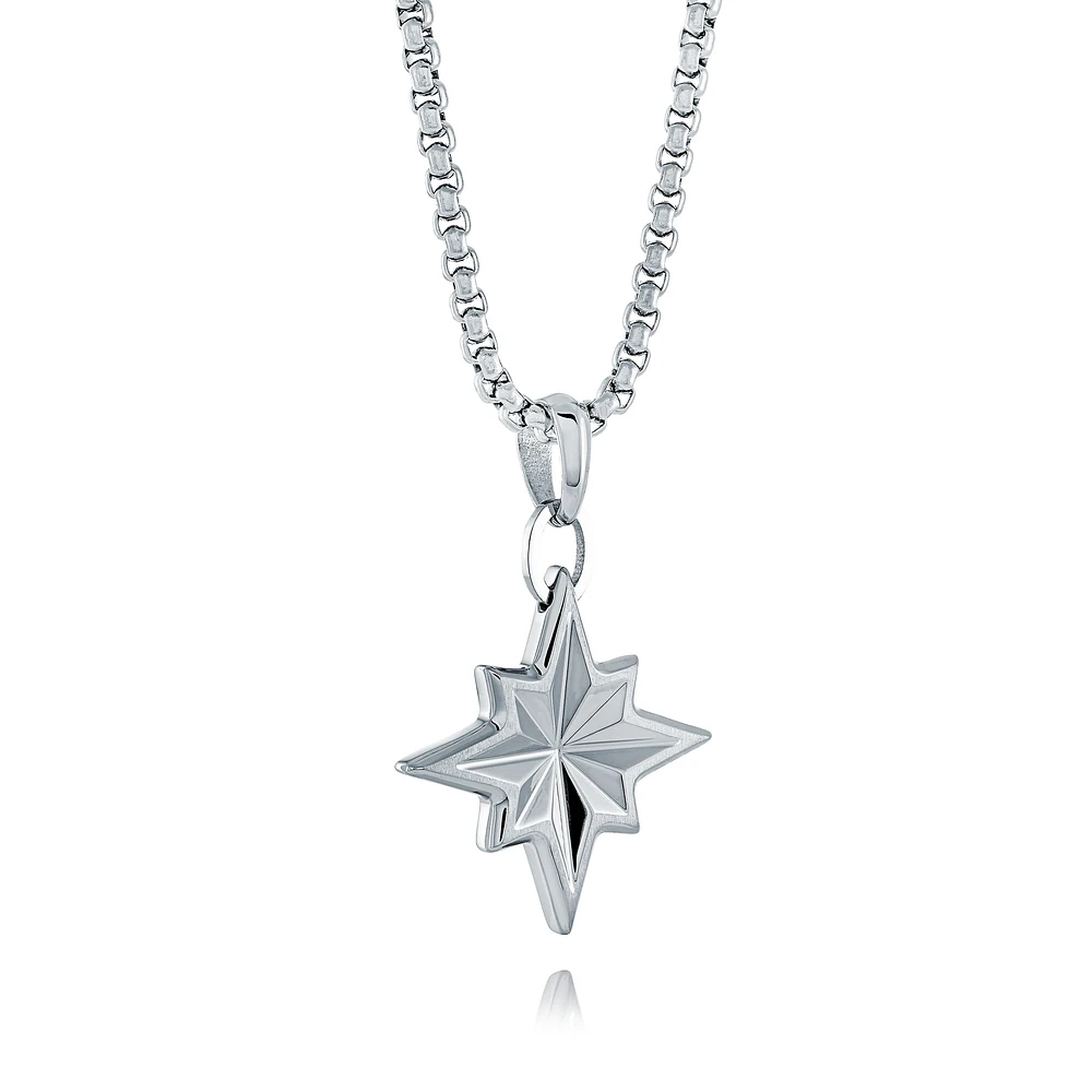 North Star Steel Necklace