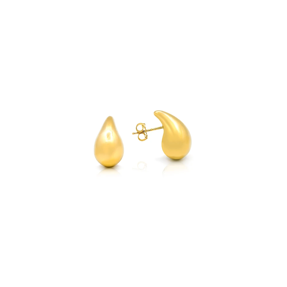 19MM Puff Drop Earrings