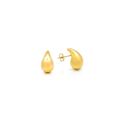 19MM Puff Drop Earrings