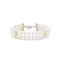 Pearls Double Bracelet