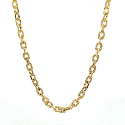 French Cable Chain 4.5MM Hollow Link