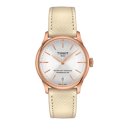 Chemin Des Tourelles Rose/Ivory 34MM Watch