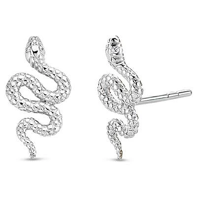 Enchanting Snake Stud Earrings