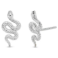 Enchanting Snake Stud Earrings