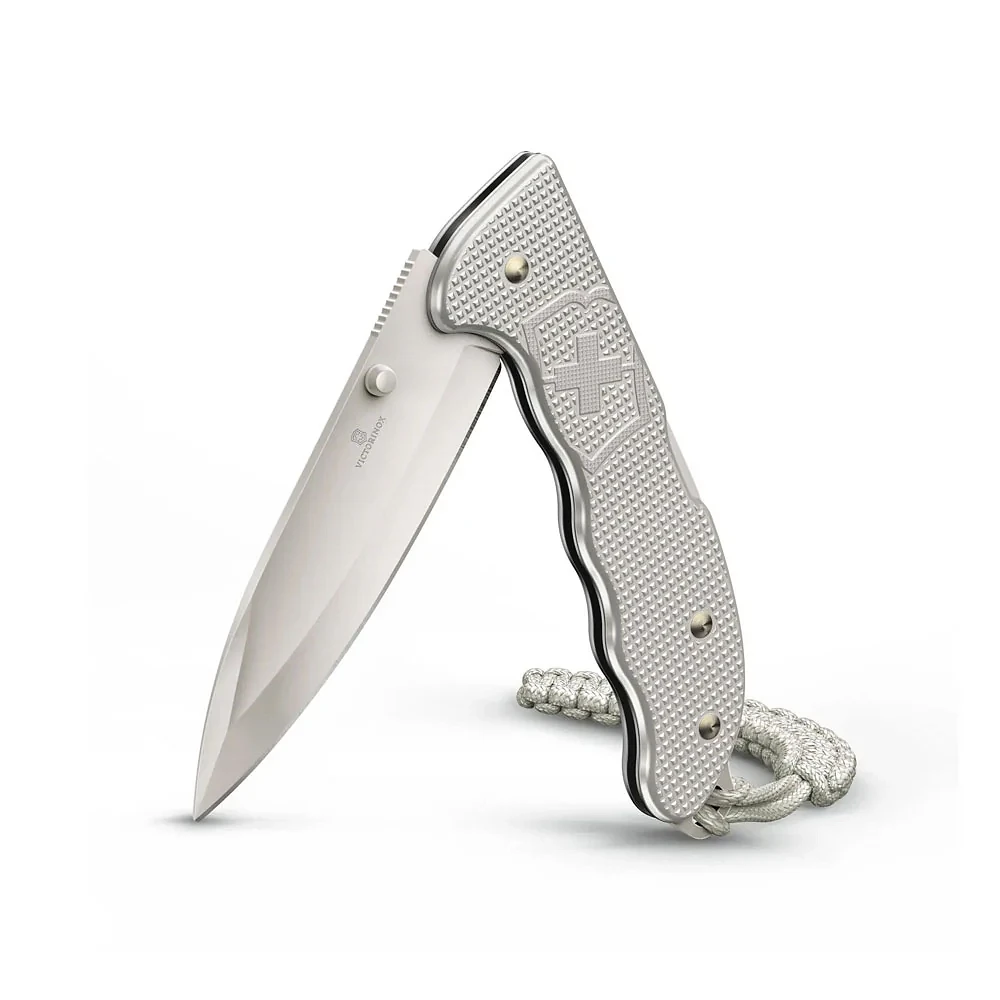 Evoke Alox Silver 136MM Knife