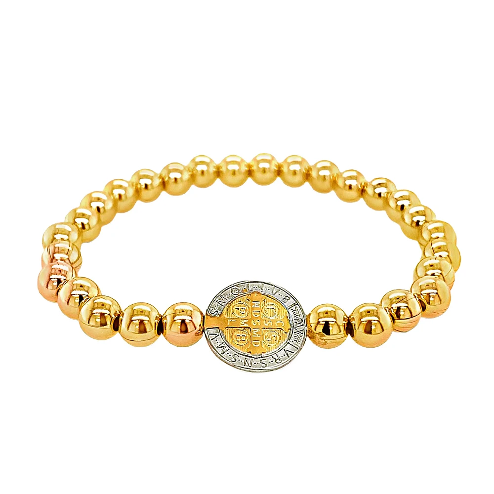 San Benito 6MM Gold Fill Bracelet