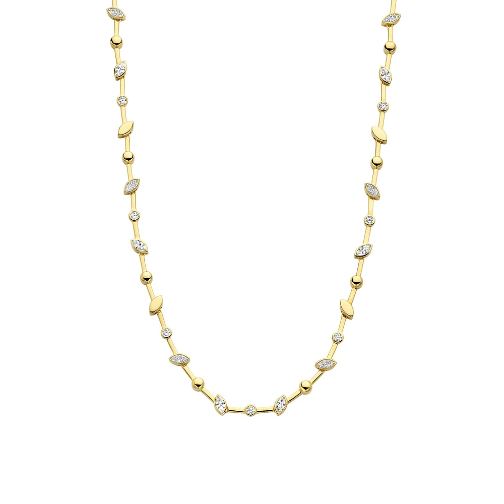 Demure Golden Necklace