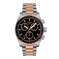 PR516 Steel and Pink Chronograph 40MM Watch