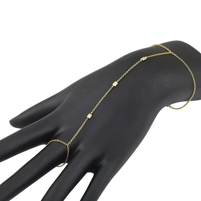 Baguette Diamond Hand Chain