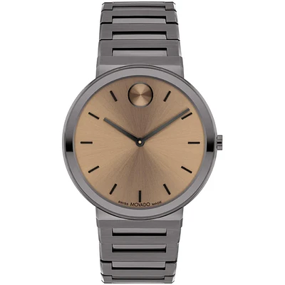 Bold Horizon Gun IP Clay 40MM Watch