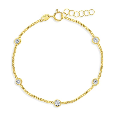 Kids Zirconia by the Yard Bracelet