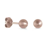 5MM Ball Steel Stud Earrings