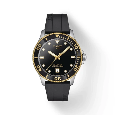 Seastar 1000 40MM Black/Yellow Rubber
