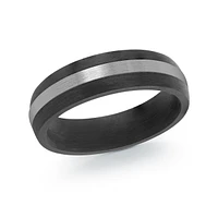 Steel Carbon Fiber 6MM Ring