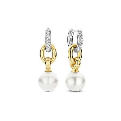 Pearl Serene Drop Earrings