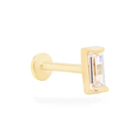 Baguette Zirconia Cartilage Single Earring