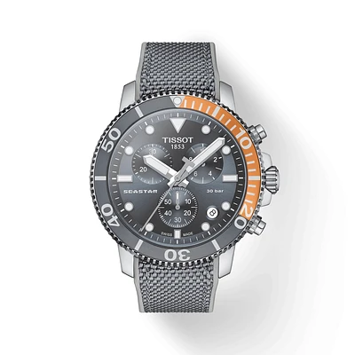 Seastar 1000 Chronograph 45.5mm Grey/Orange